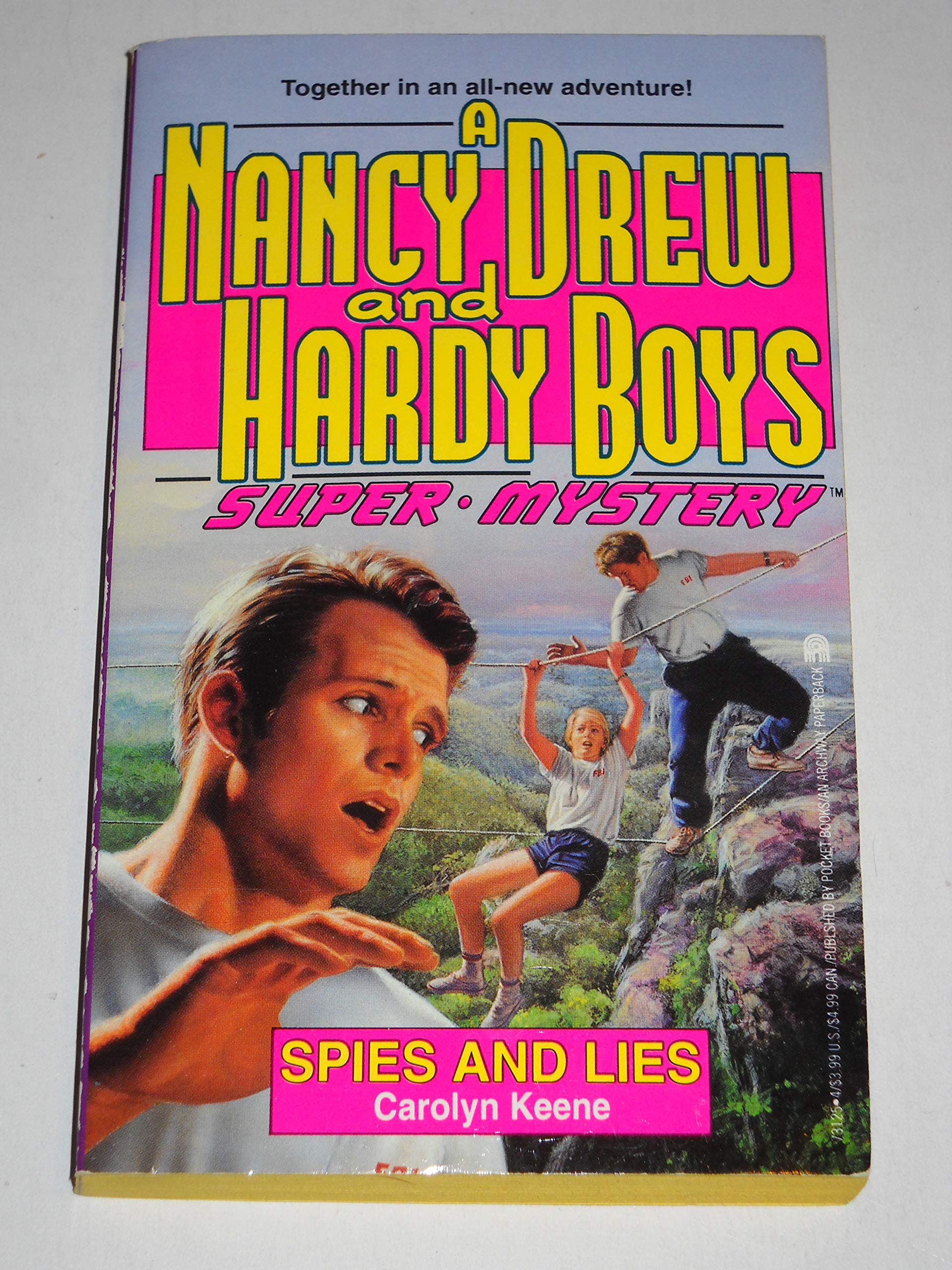 Spies And Lies (Nancy Drew & Hardy Boys Super Mysteries #13),Used