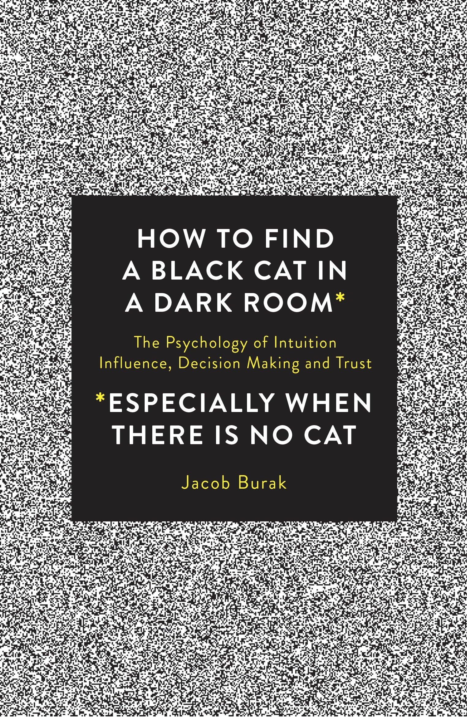 How To Find a Black Cat in a Dark Room: The Psychology of Intuition, Influence, Decision Making and Trust,Used