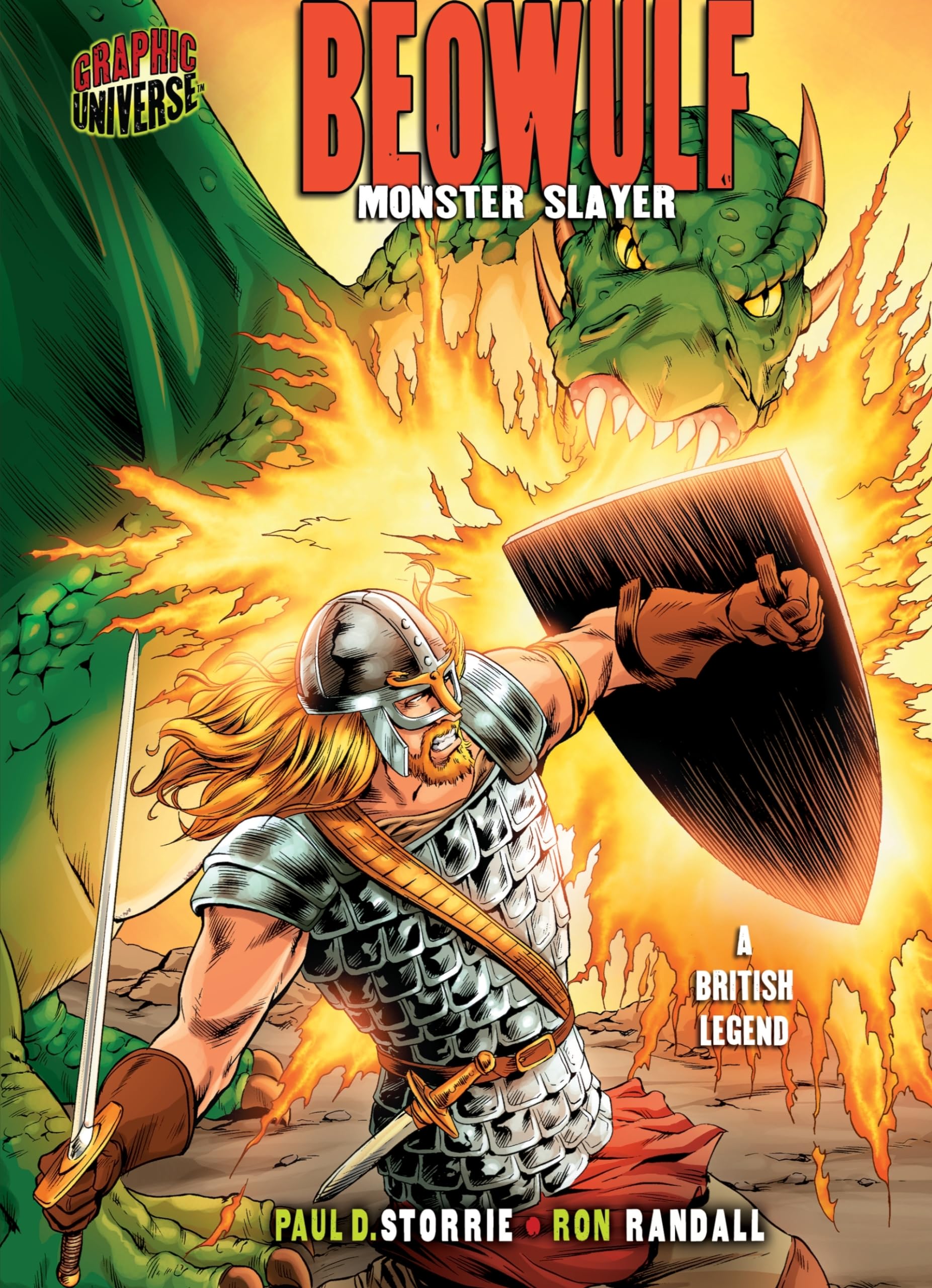 Beowulf: Monster Slayer [A British Legend] (Graphic Myths and Legends),Used