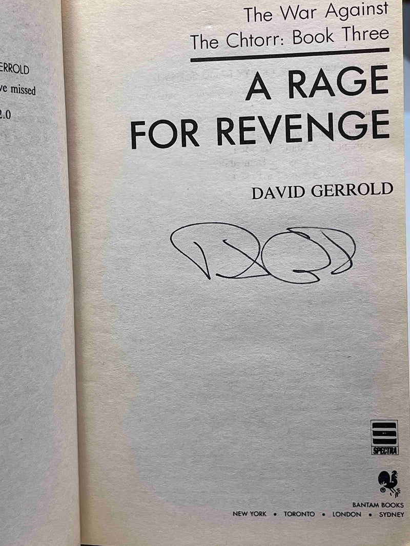A Rage For Revenge (War Against The Chtorr, Book 3),Used
