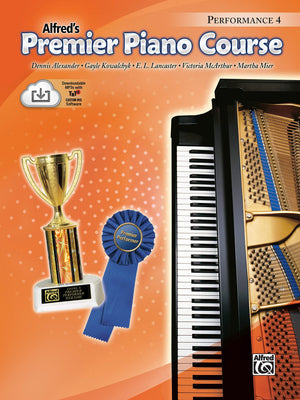 Premier Piano Course Performance, Bk 4: Book & Online Audio (Premier Piano Course, Bk 4),Used