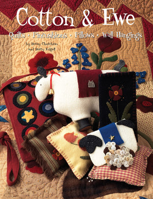 Cotton & Ewe: Quilts, Pincushions, Pillows, Wallhangings,Used