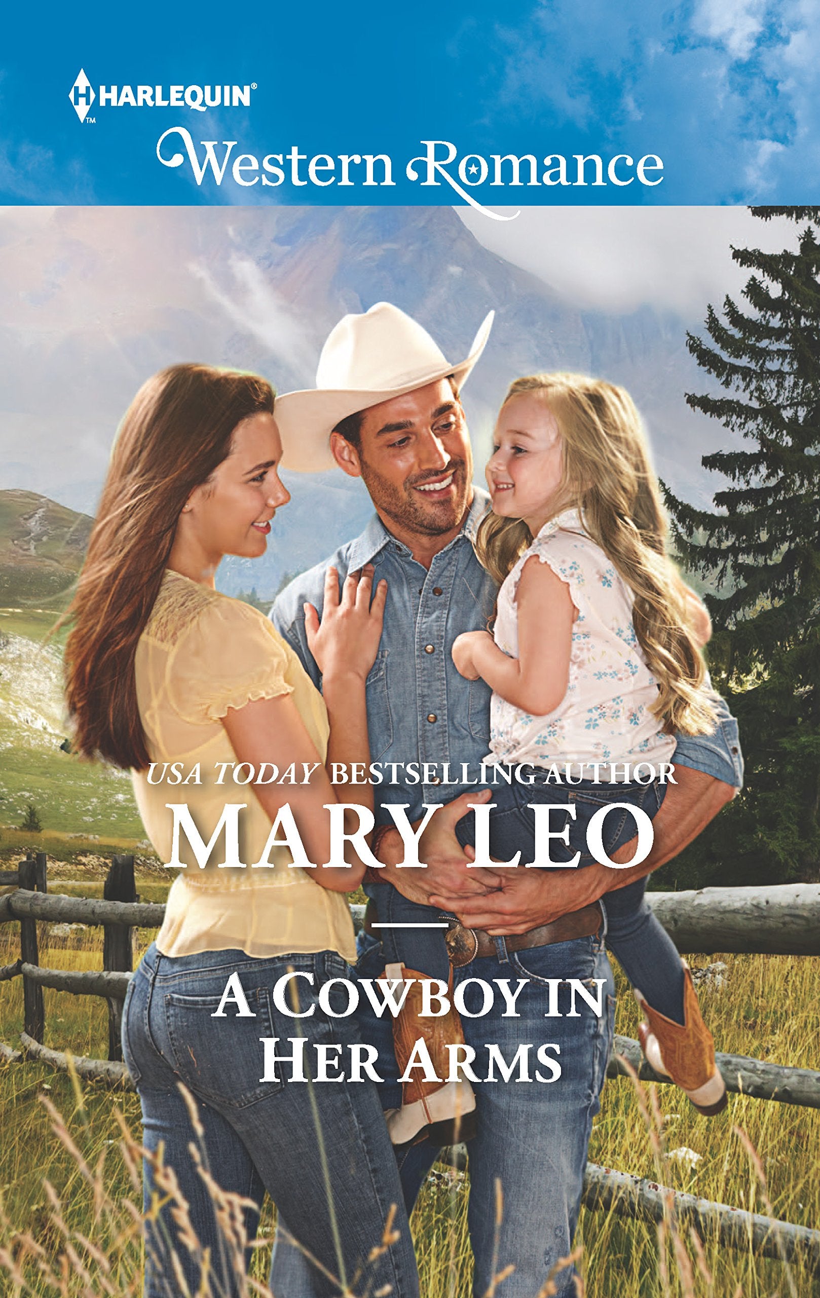 A Cowboy in Her Arms (Harlequin Western Romance),Used