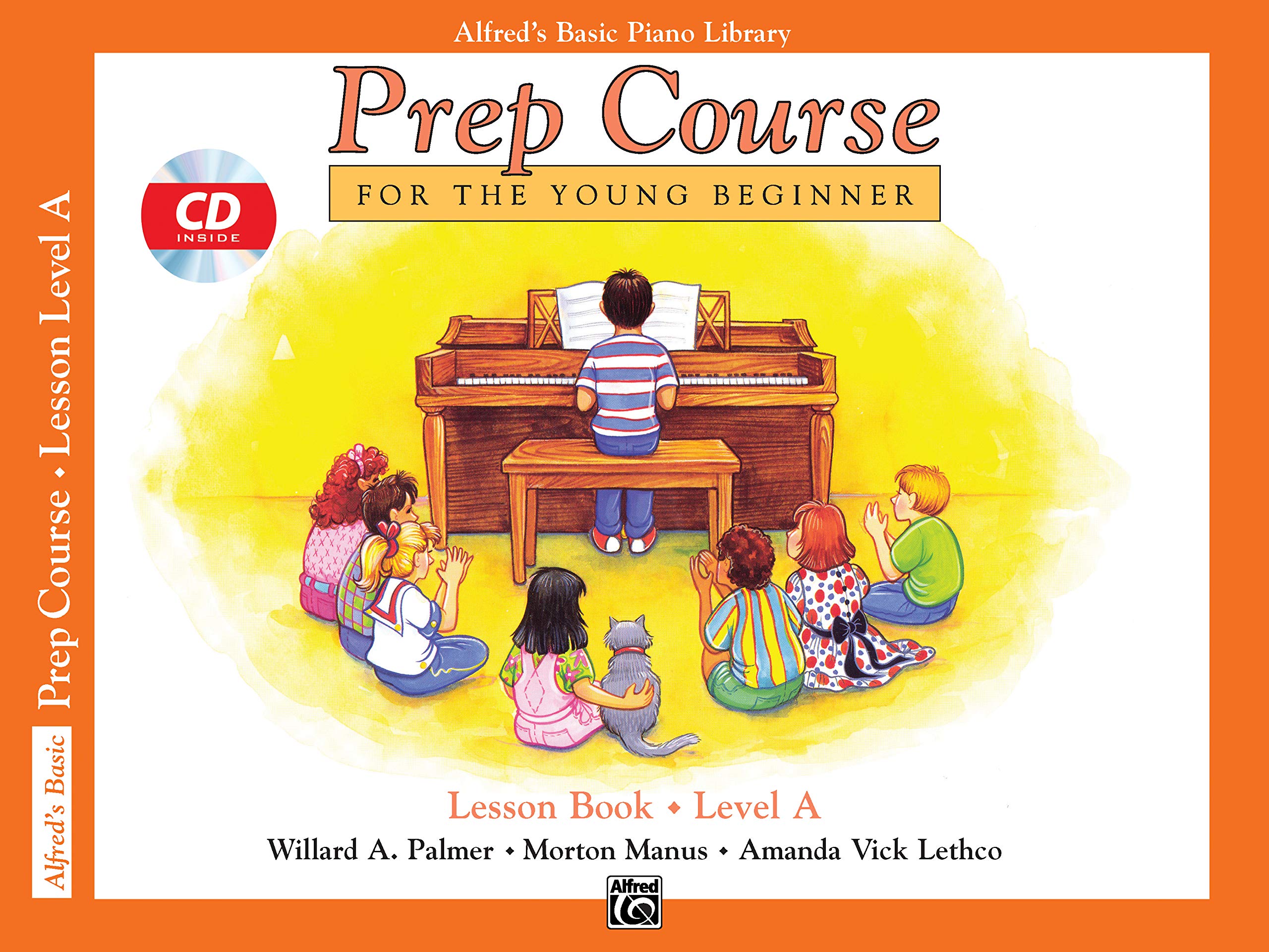 Alfred's Basic Piano Prep Course Lesson Book Level A (Alfred's Basic Piano Library),Used