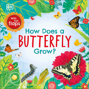 How Does A Butterfly Grow? (Life Cycle Board Books)