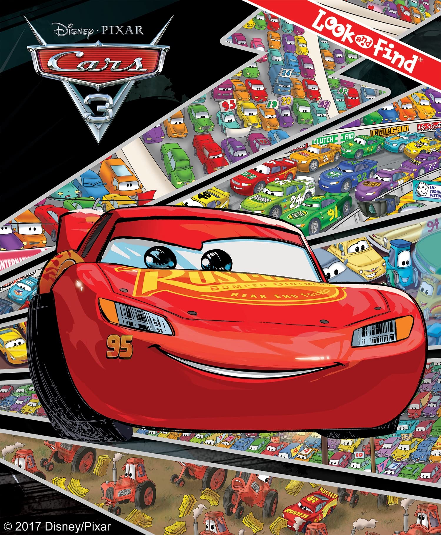 Disney Pixar  Cars 3 Look And Find Activity Book  Pi Kids