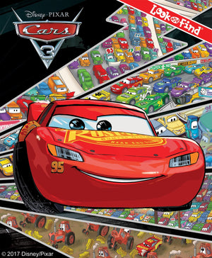 Disney Pixar  Cars 3 Look And Find Activity Book  Pi Kids