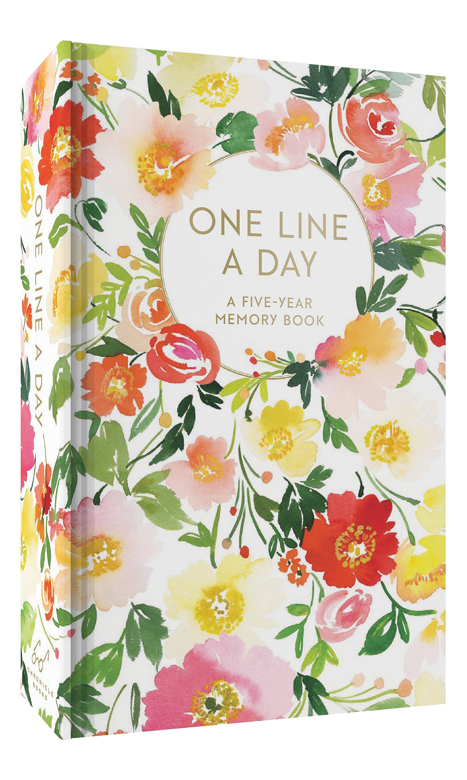 Floral One Line a Day: A FiveYear Memory Book,New