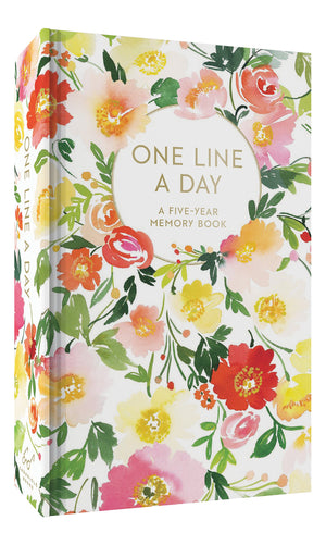 Floral One Line a Day: A FiveYear Memory Book,New
