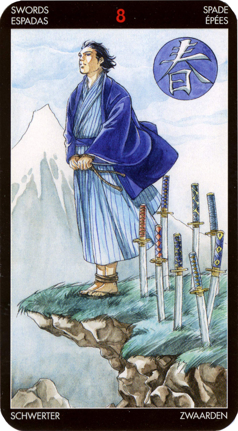 Manga Tarot (English and Spanish Edition),Used