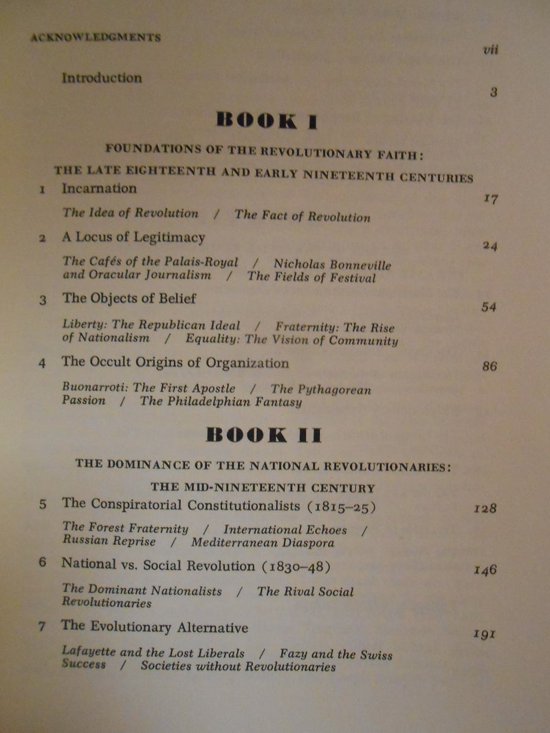 Fire In The Minds Of Men: Origins Of The Revolutionary Faith