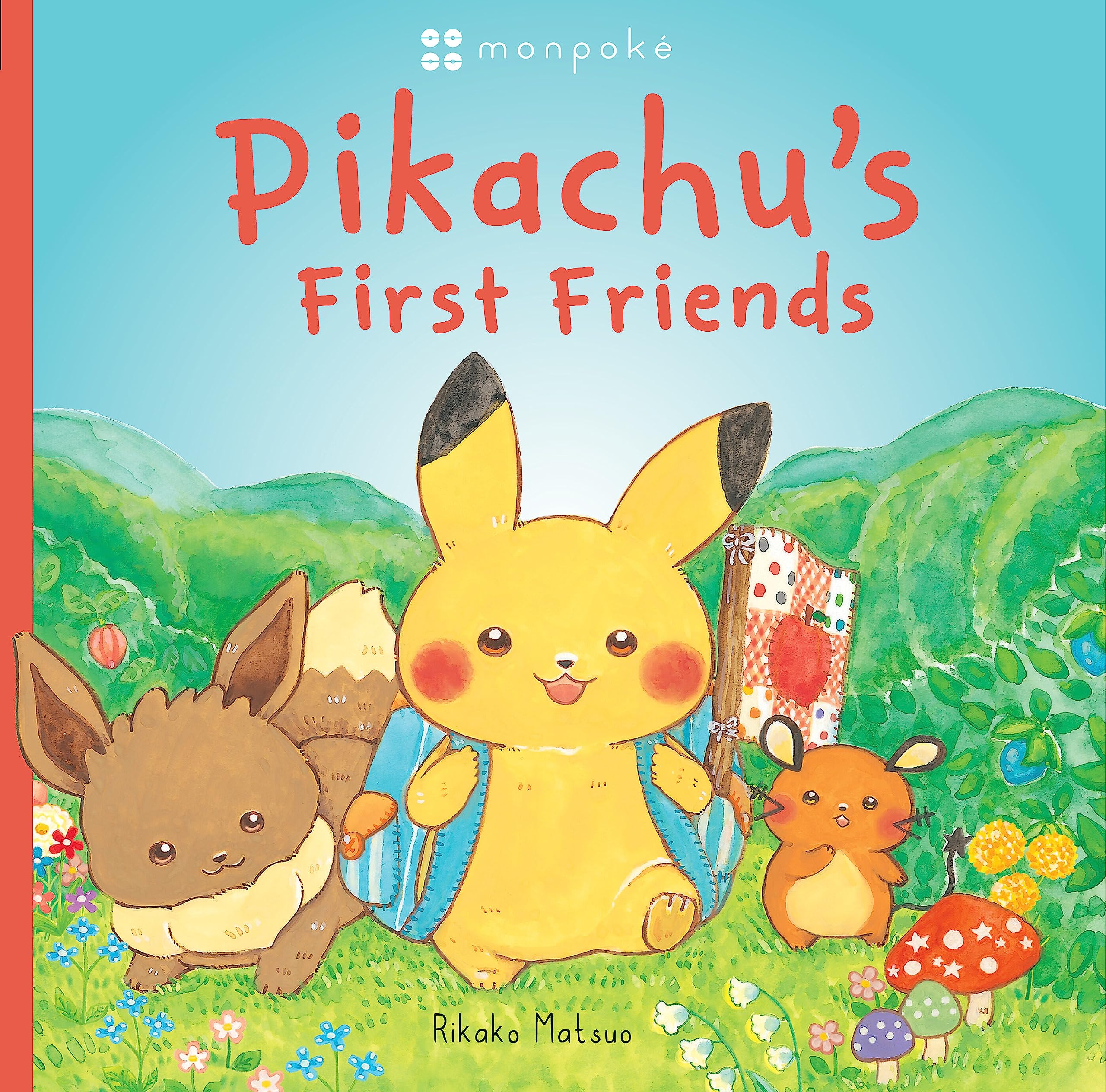 Pikachu'S First Friends (Pokmon Monpoke Picture Book) (Pokmon Monpoke Picture Books),Used