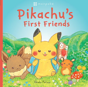 Pikachu'S First Friends (Pokmon Monpoke Picture Book) (Pokmon Monpoke Picture Books),Used