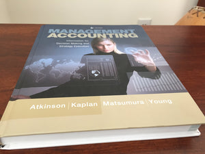 Management Accounting: Information For Decisionmaking And Strategy Execution (6Th Edition)