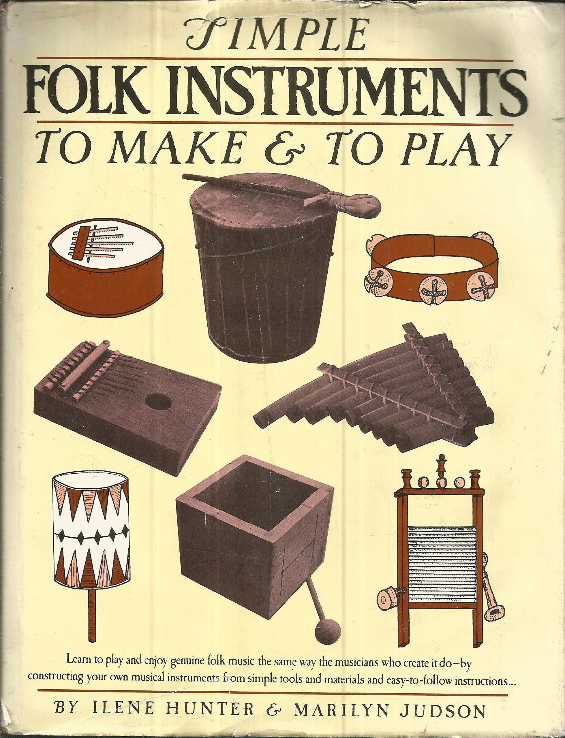 Simple Folk Instruments to Make & to Play,Used