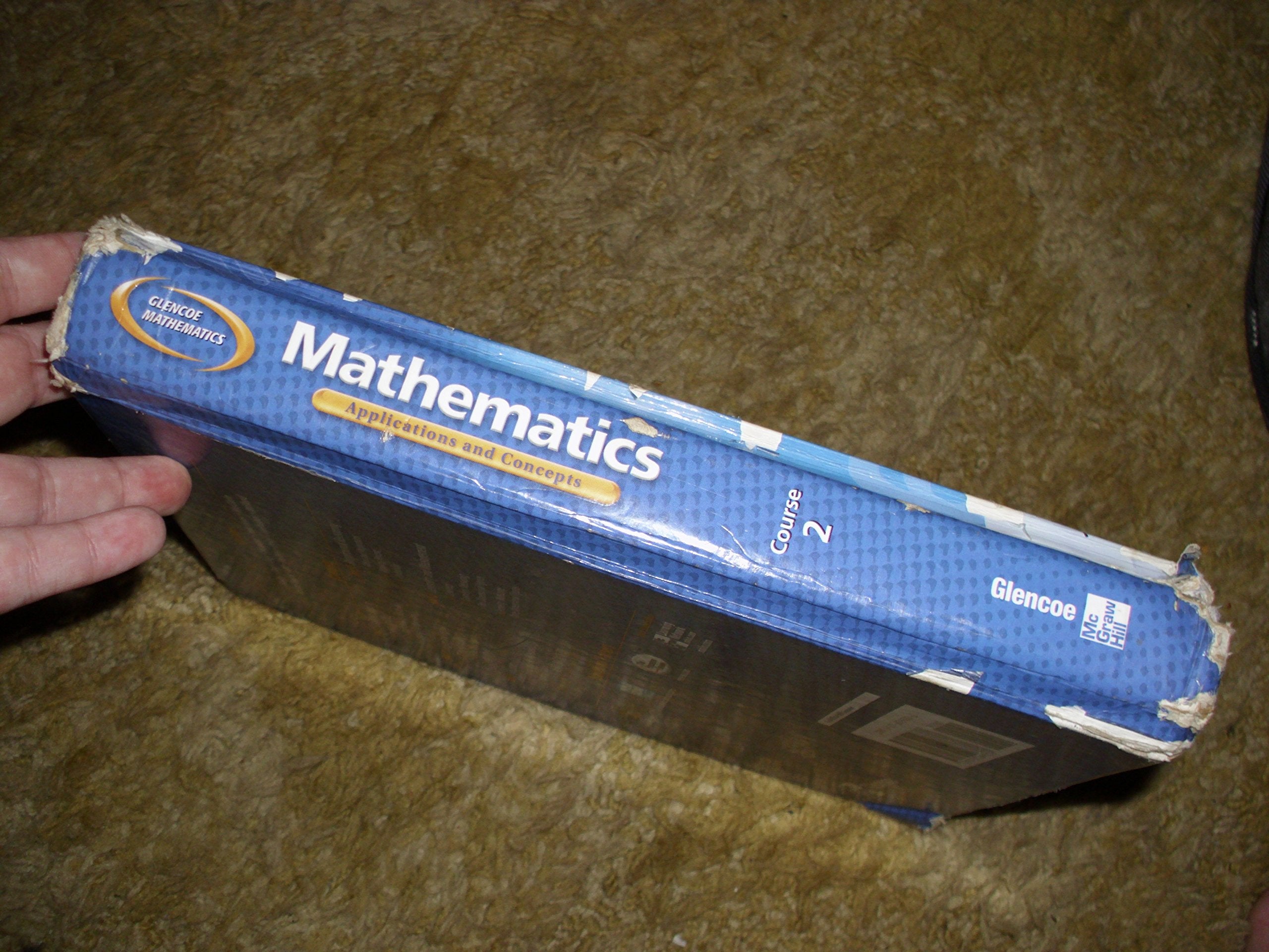 Glencoe Mathematics Applications and Concepts Course 2,Used