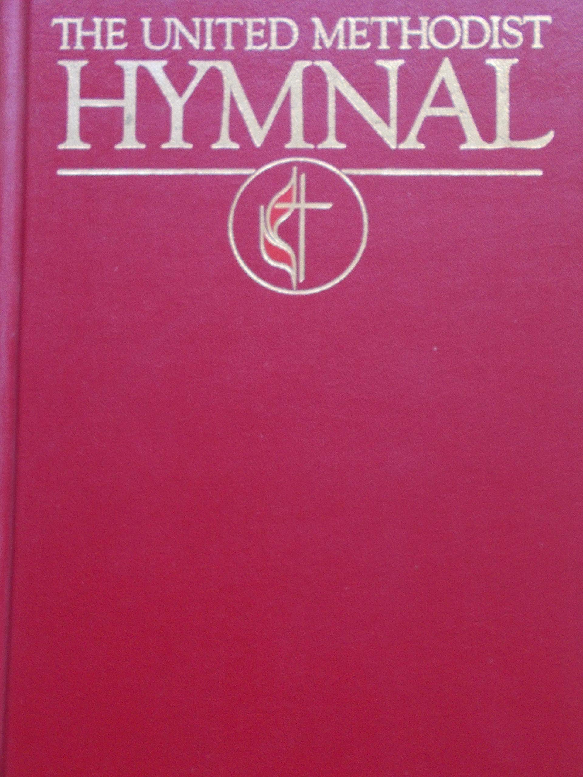 The United Methodist Hymnal, Dark Red,Used