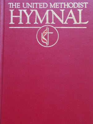 The United Methodist Hymnal, Dark Red,Used
