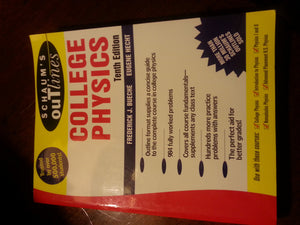 Schaum'S Outline Of College Physics, 10Th Edition (Schaum'S Outline Series),Used