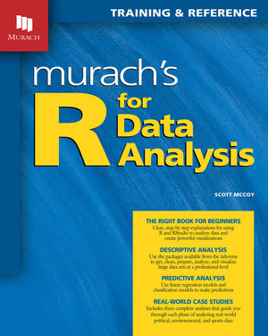 Murach's R for Data Analysis,Used