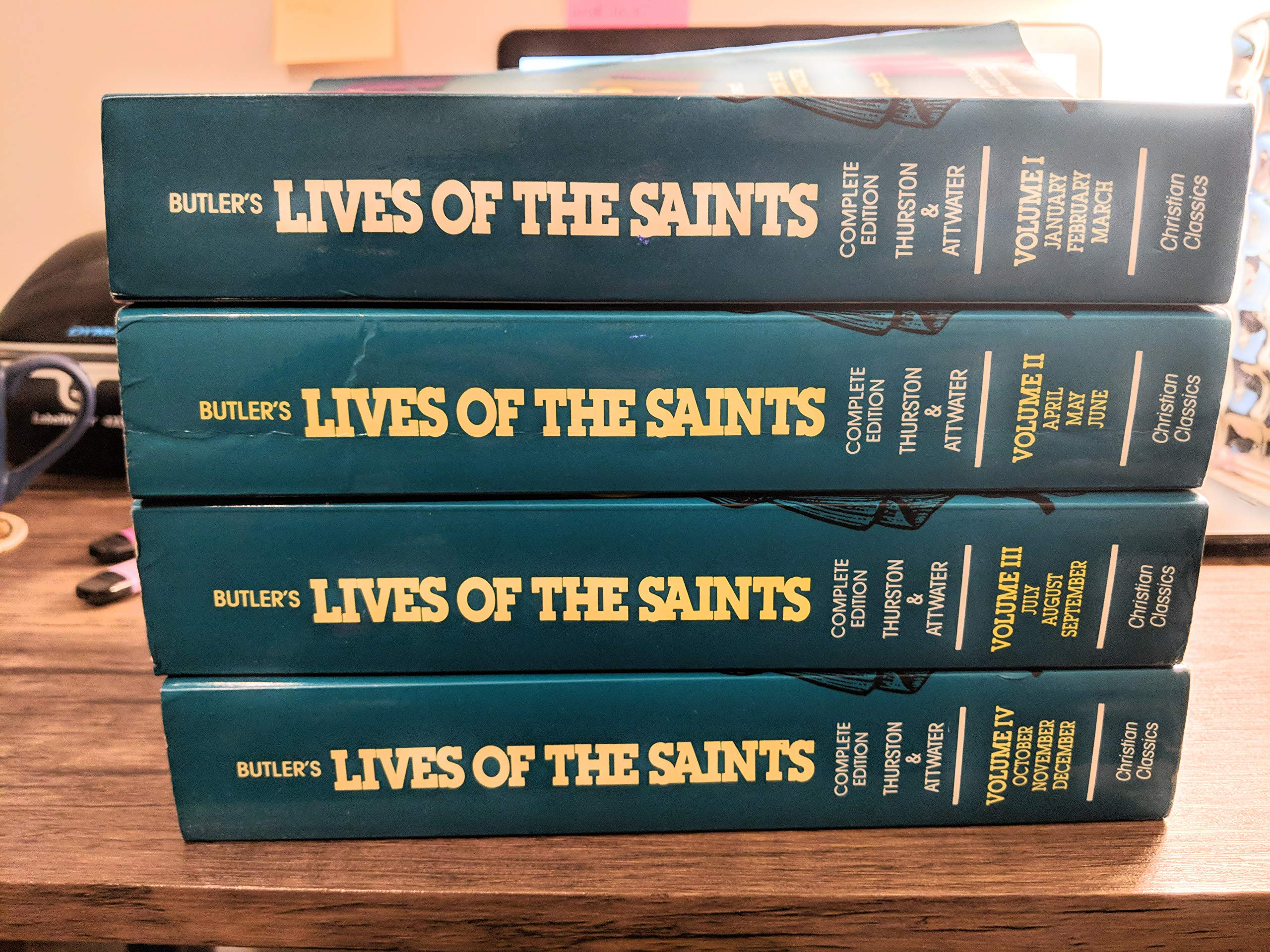 Butler's Lives of the Saints (4 Volume Set),Used