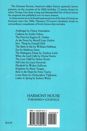 Revelation and Other Fiction from the Sewanee Review: A Centennial Anthology,Used