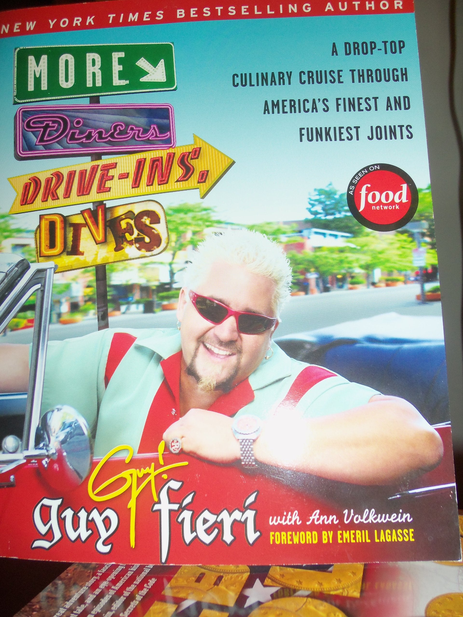 More Diners, Driveins and Dives: A DropTop Culinary Cruise Through America's Finest and Funkiest Joints,Used