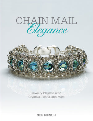 Chain Mail Elegance: Jewelry Projects with Crystals, Pearls, and More,Used