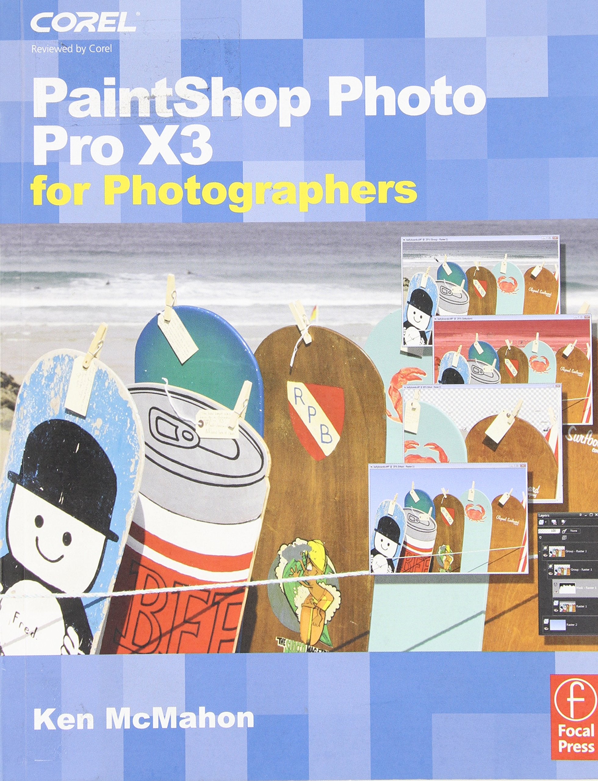 Paintshop Photo Pro X3 For Photographers,Used