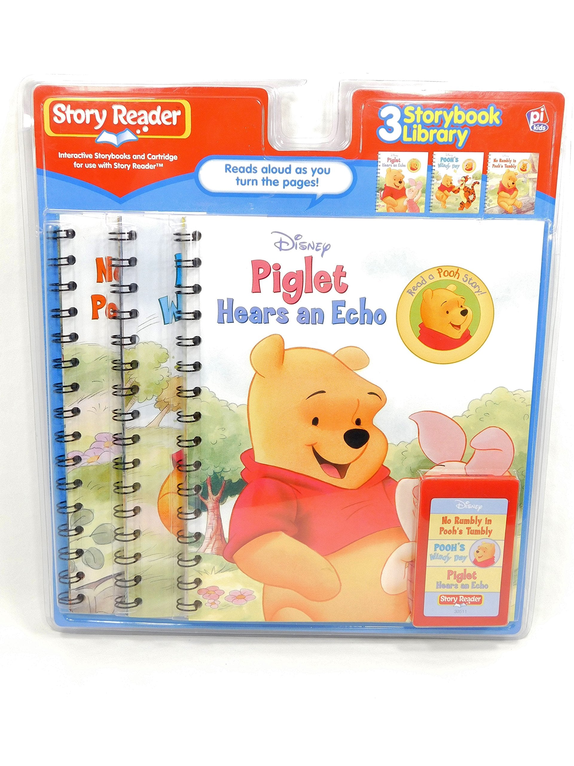 Story Reader Winnie the Pooh 3Book Library: No Rumbly in Pooh s Tumbly; Piglet Hears an Echo; Pooh s Windy Day,Used