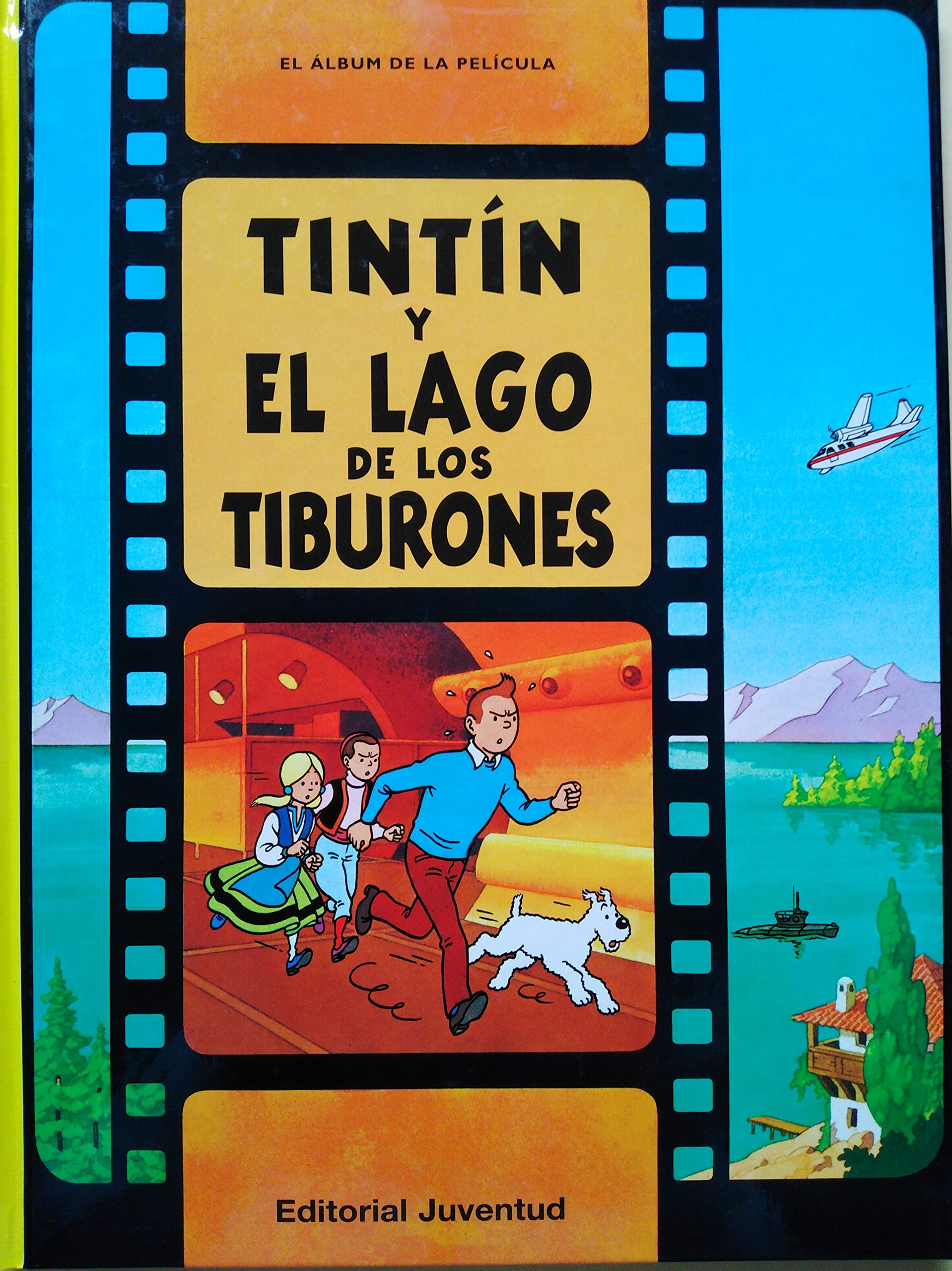 Tintn y el lago de los tiburones (carton),Used