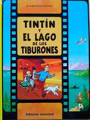 Tintn y el lago de los tiburones (carton),Used