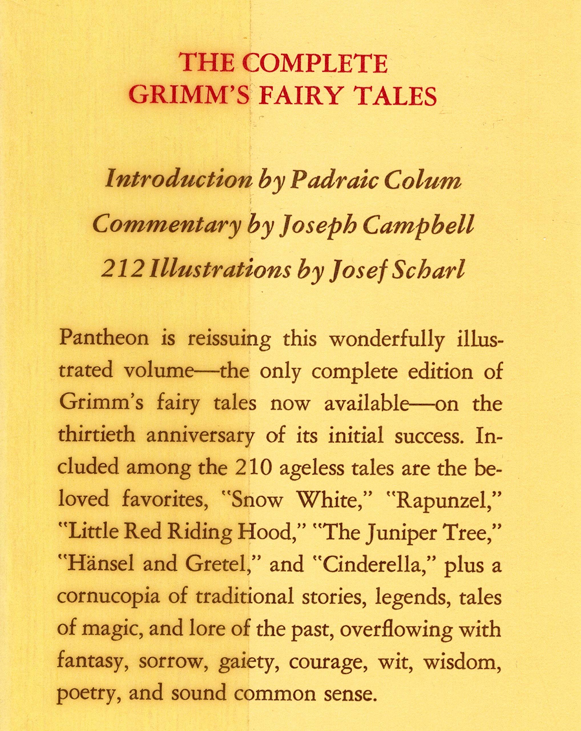 Comp Grimm Fairy Tls-used