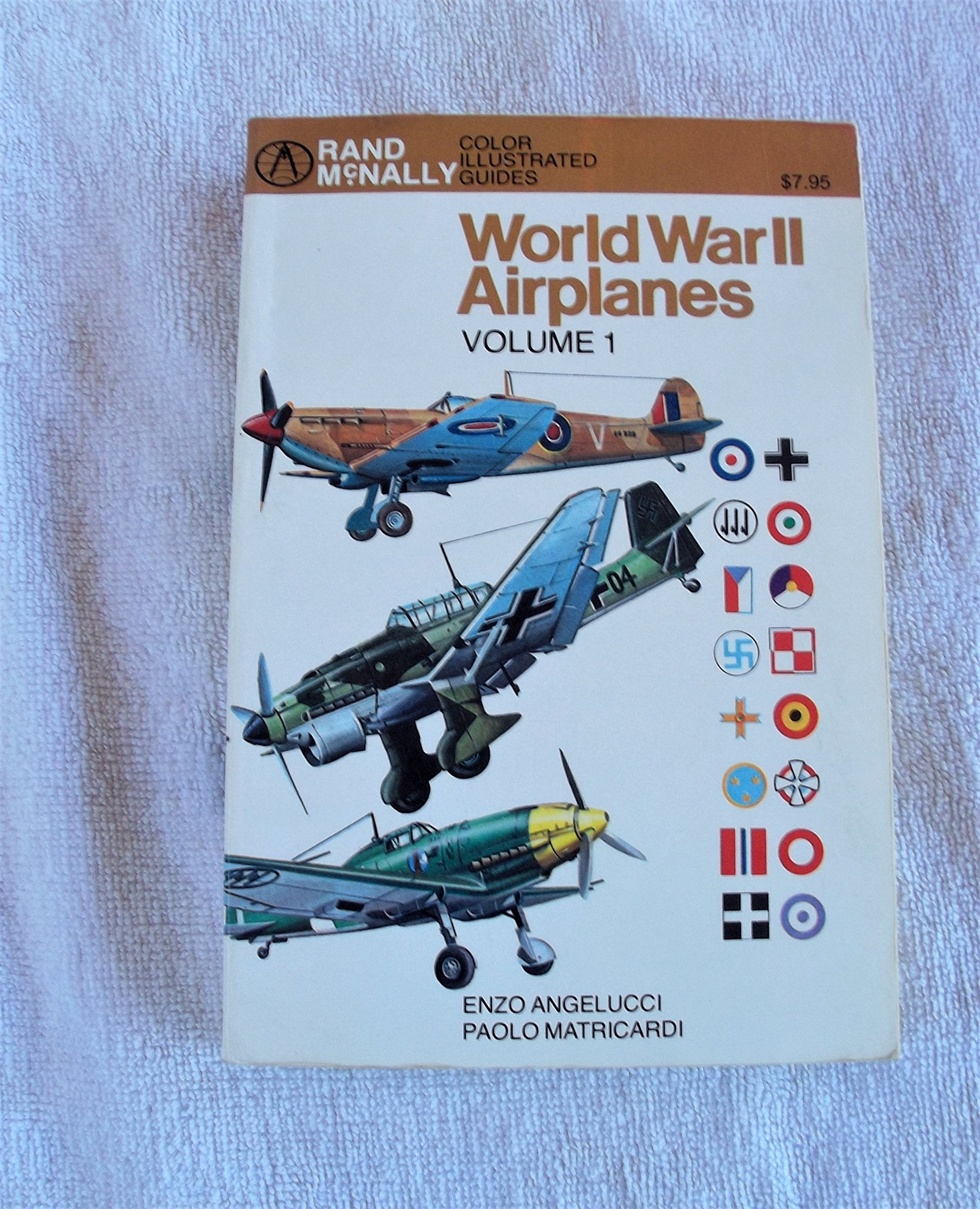 World War Ii Airplanes, Vol. 1 (Rand Mcnally Color Illustrated Guides),New