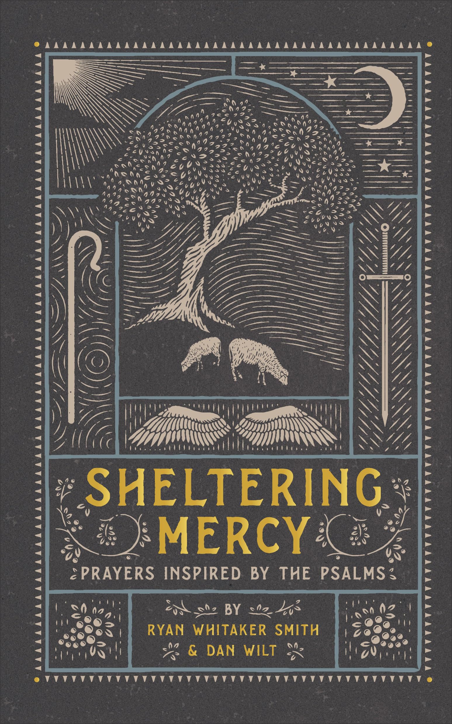 Sheltering Mercy: Prayers Inspired by the Psalms (An Illustrated Devotional Prayer Book with 75 Daily FreeVerse Poetic Prayer R,New