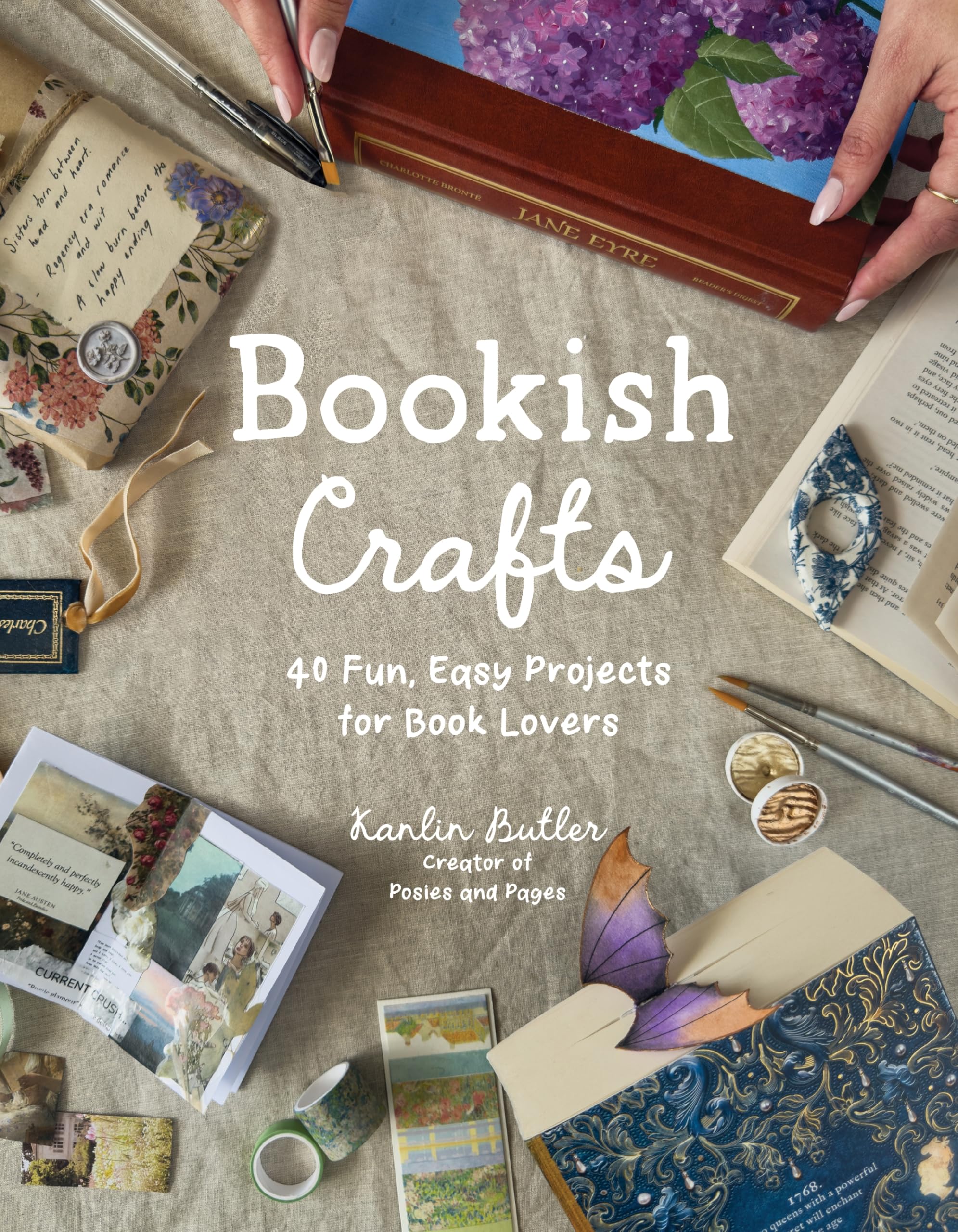 Bookish Crafts: 40 Fun, Easy Projects For Book Lovers