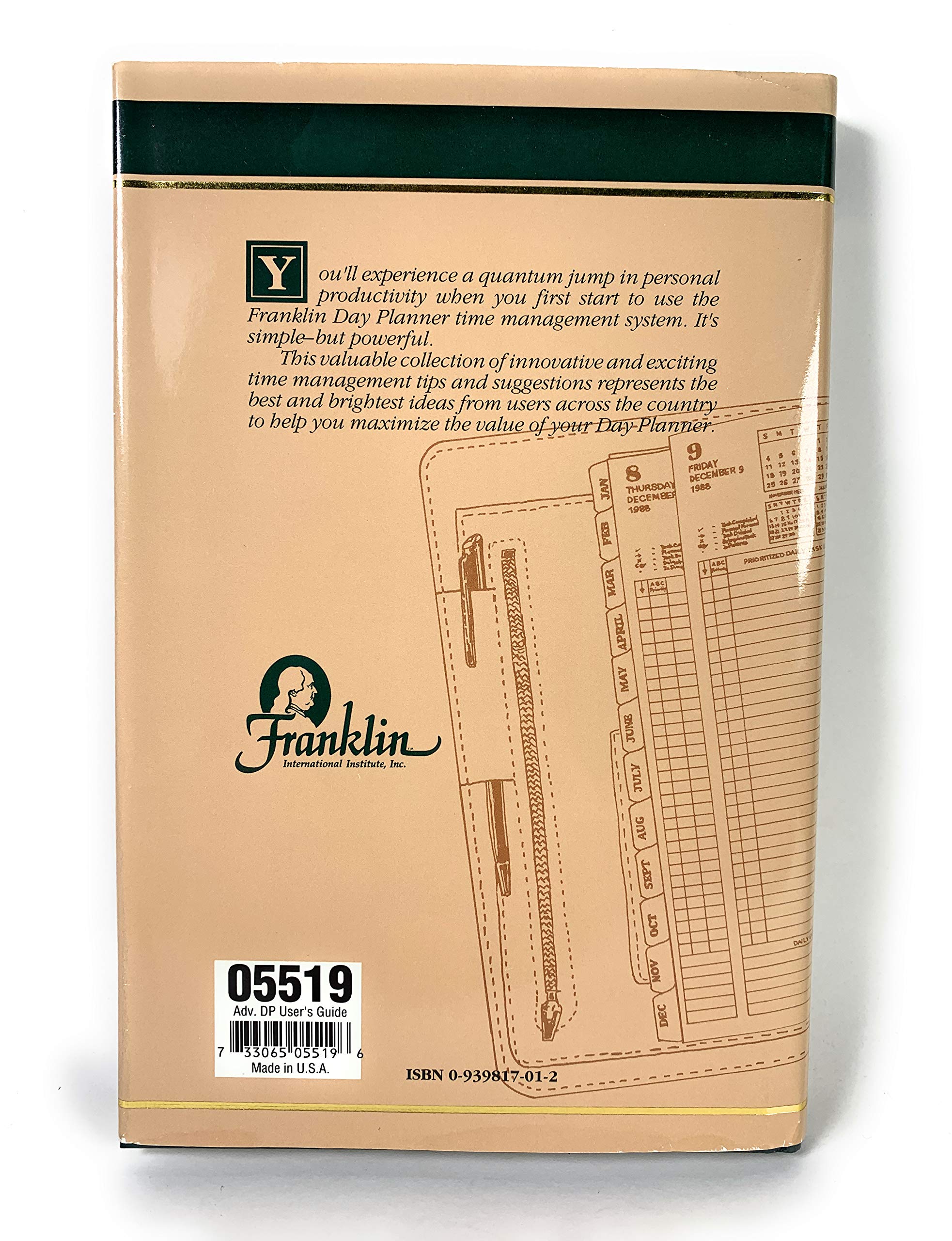 Advanced Day Planner User'S Guide,Used