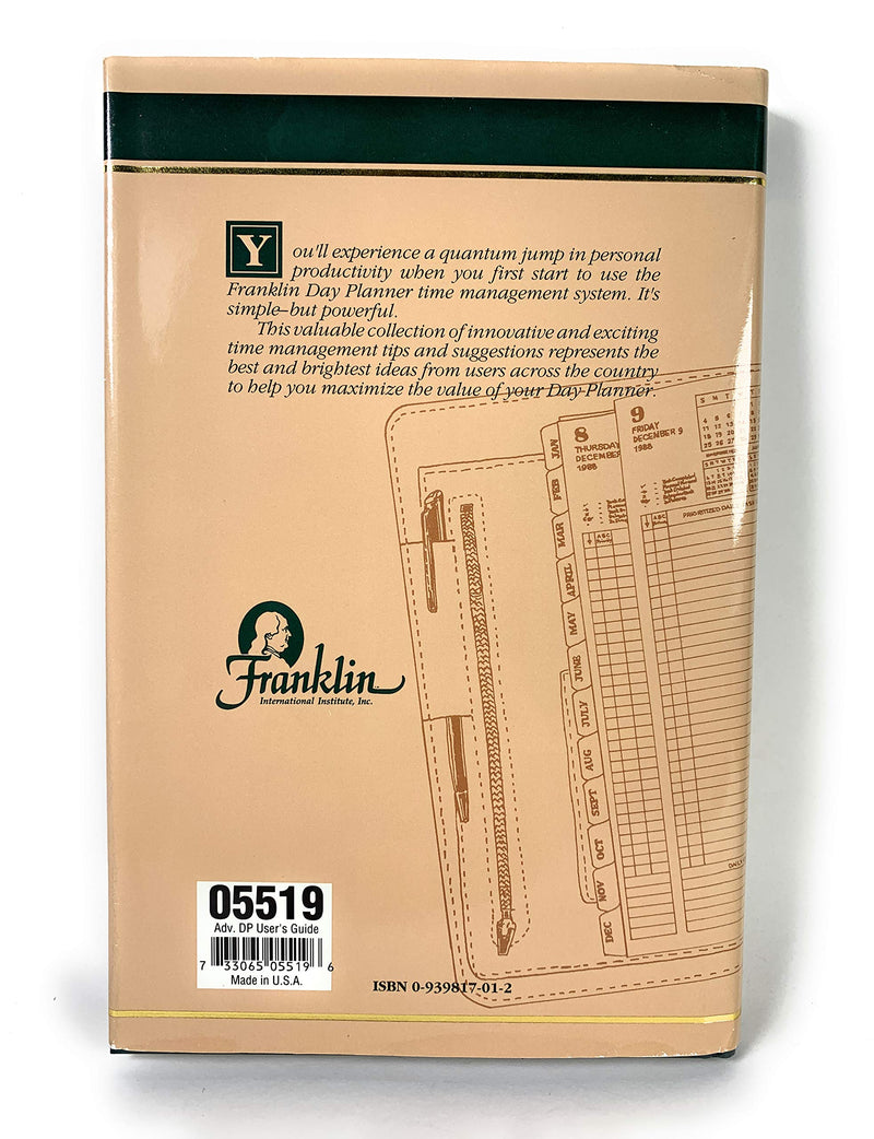Advanced Day Planner User'S Guide,Used