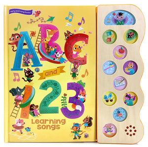 ABC & 123 Learning Songs: Interactive Childrens Sound Book (11 Button Sound)-Used Condition
