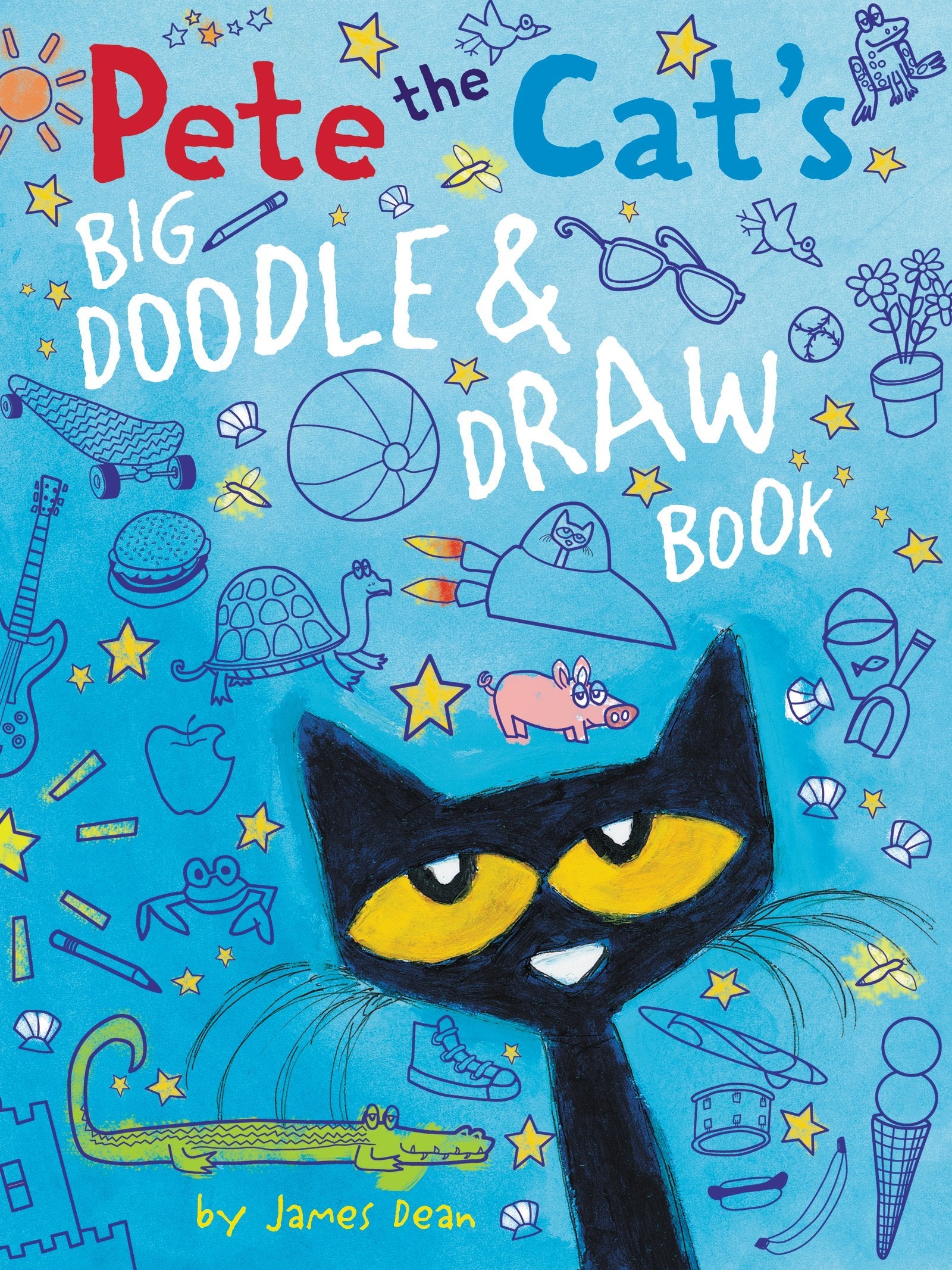 Pete the Cat's Big Doodle & Draw Book,Used