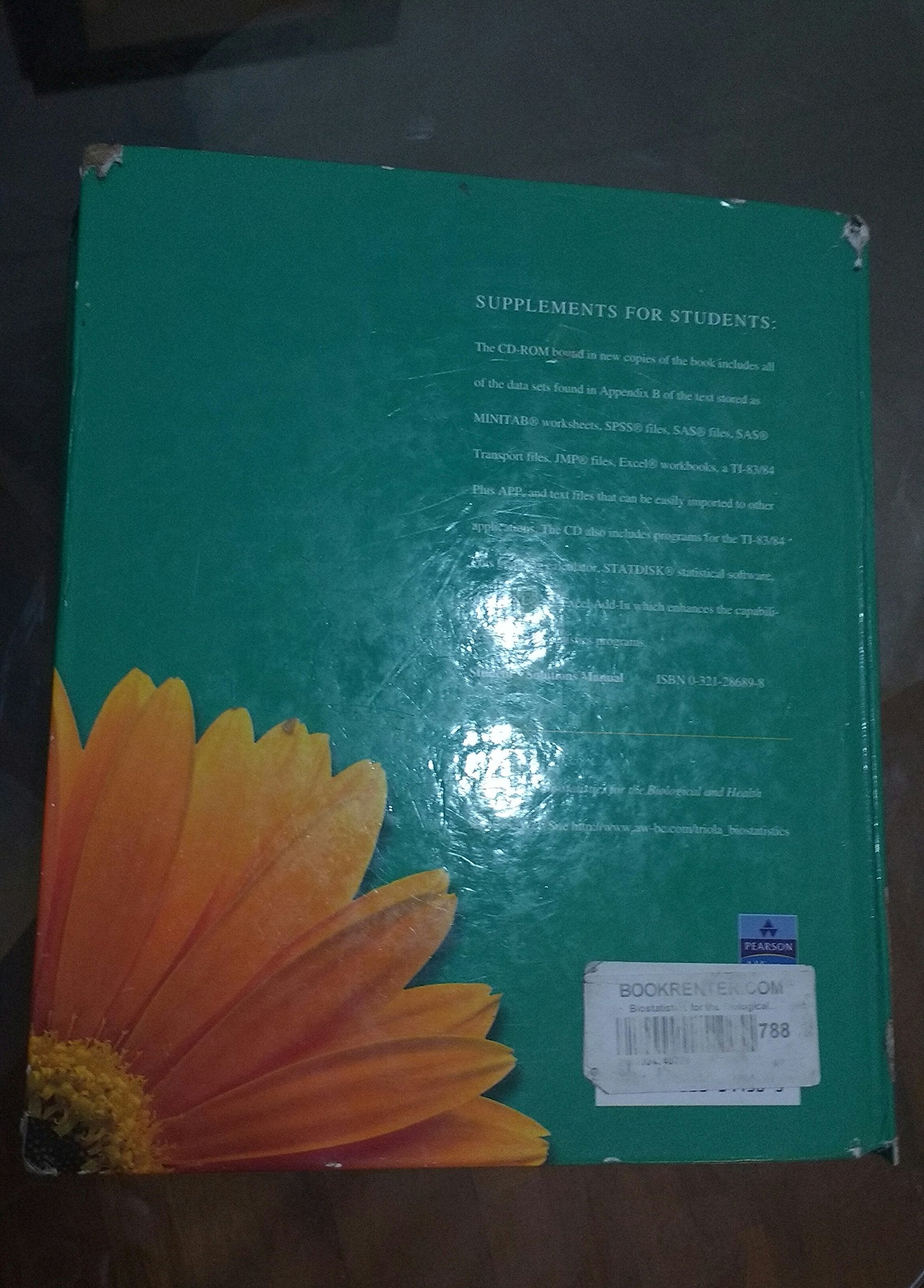 Biostatistics for the Biological and Health Sciences,Used