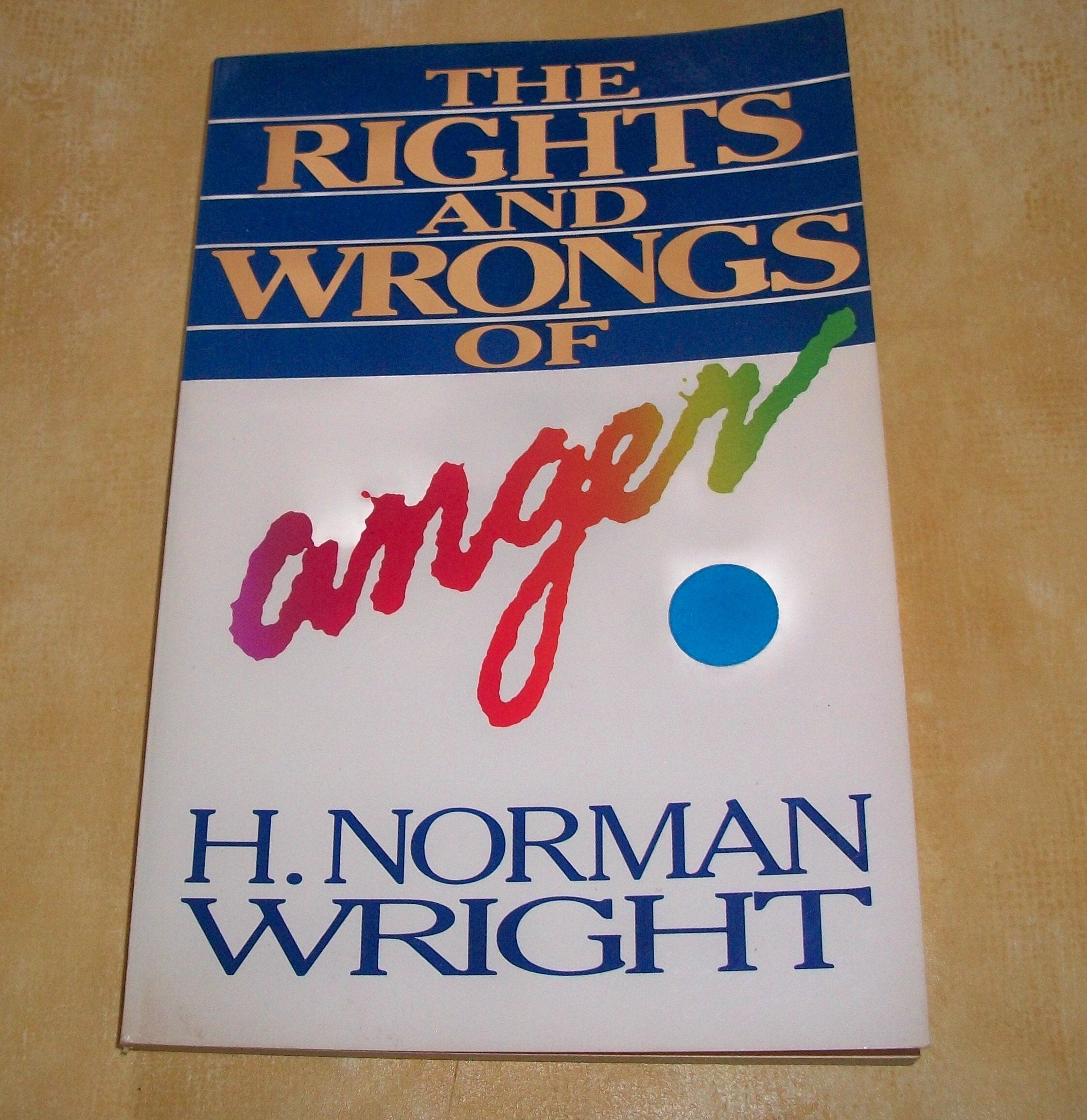 Rights and Wrongs of Anger,Used