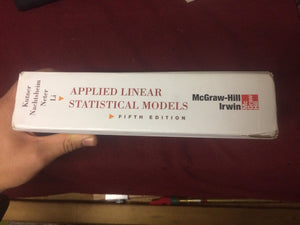 Applied Linear Statistical Models,New