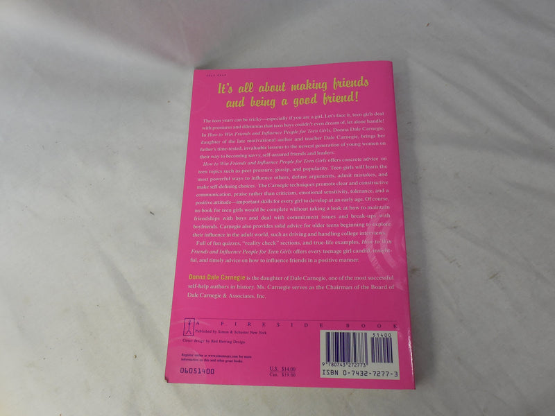 How To Win Friends And Influence People For Teen Girls,New