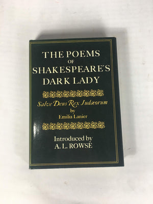The Poems of Shakespeare's Dark Lady  Salve Deus Rex Judaeorum,Used