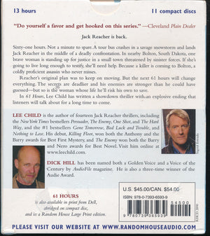 61 Hours: A Jack Reacher Novel,Used