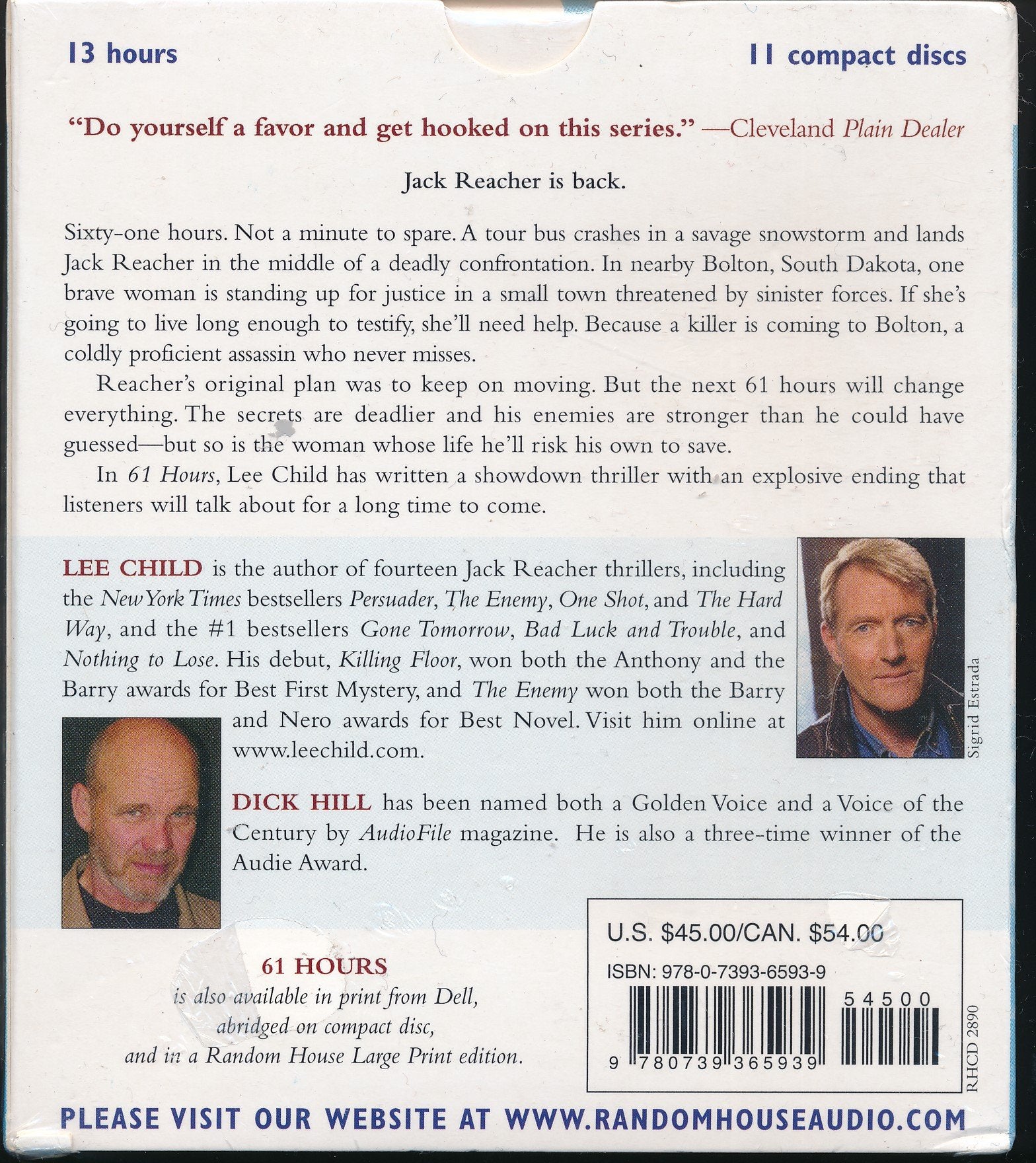 61 Hours: A Jack Reacher Novel