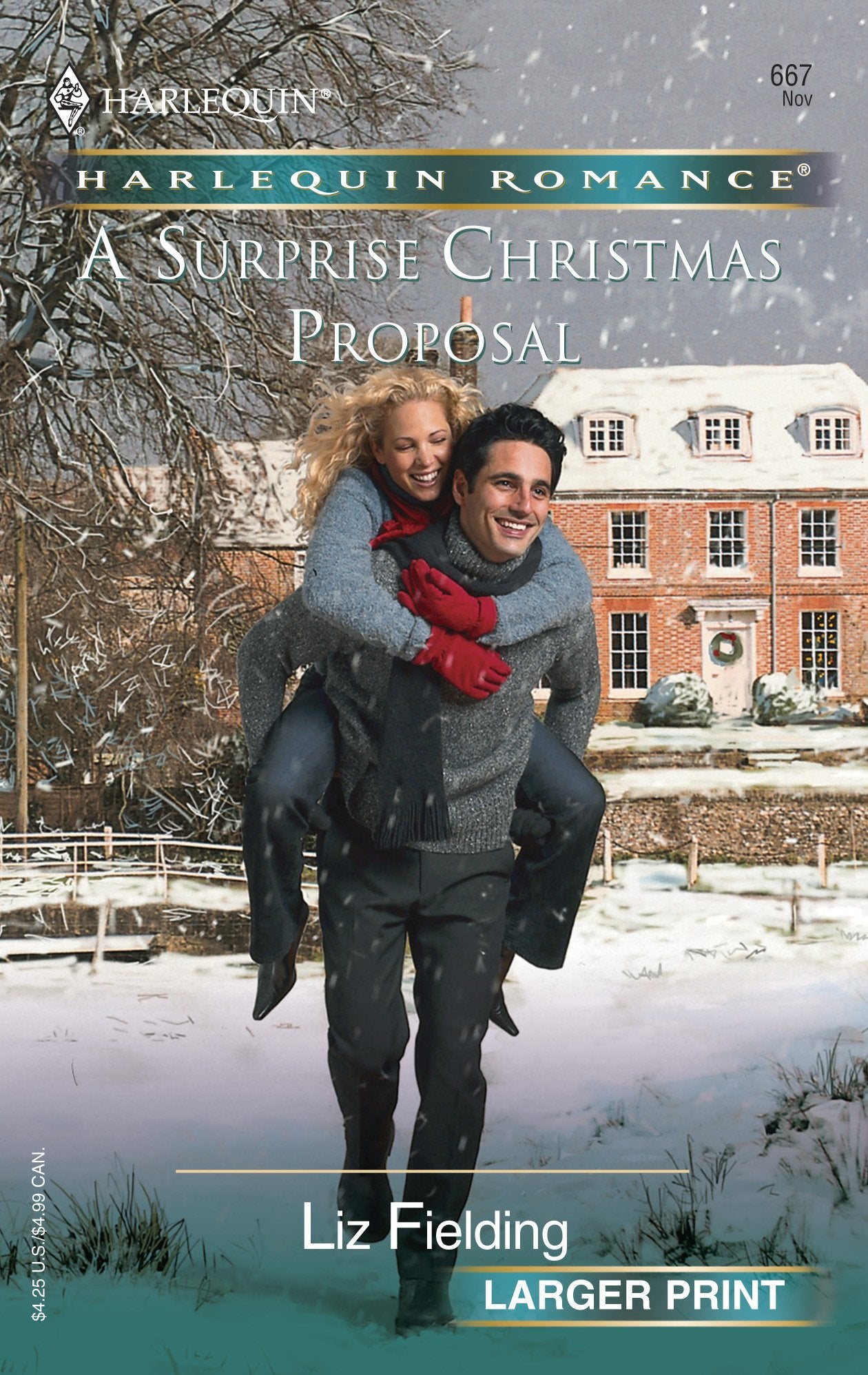 A SURPRISE CHRISTMAS PROPOSAL,Used