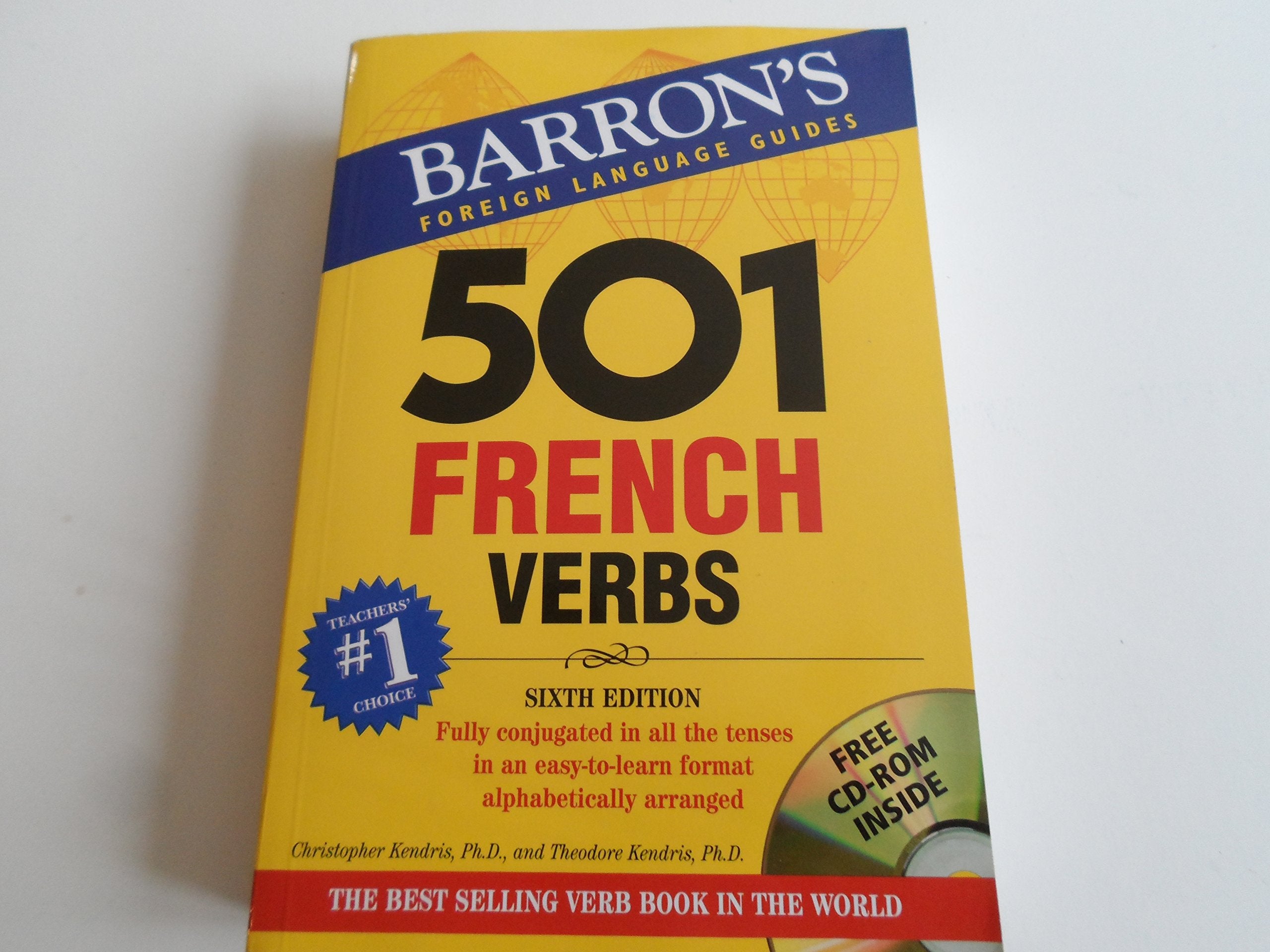 501 French Verbs (Barron's Foreign Language Guides) (French and English Edition),Used