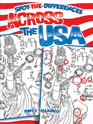 SpottheDifferences Across the USA (Dover Kids Activity Books: U.S.A.),Used